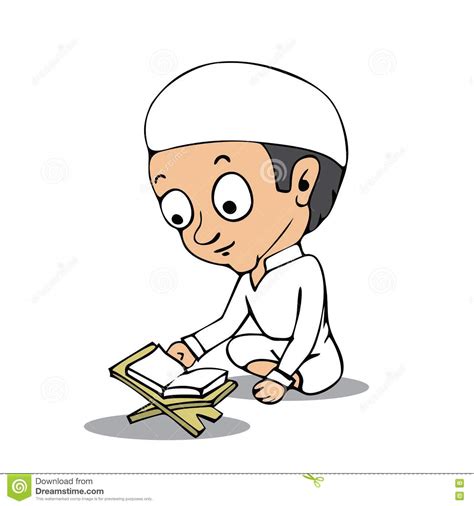 Explore, read and search publications in many languages. Muslim Boy Read Koran Cartoon Stock Vector - Illustration of fast, colorful: 71685171