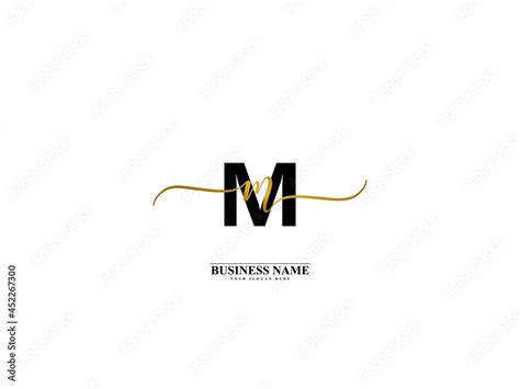 Letter Mm Logo Creative Mm M M Signature Logo For Wedding Fashion