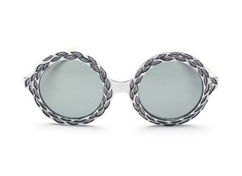 Vintage 60s 70s Sunglasses Oversize Round Bugeye Eyeglasses Etsy