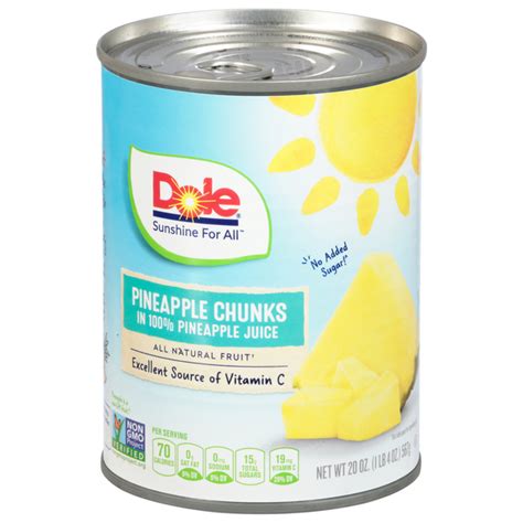 Dole Canned Pineapple Slices Nutrition Facts Besto Blog
