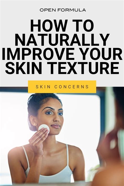 How To Improve Skin Texture Improve Skin Texture Bumpy Skin Skin Facts