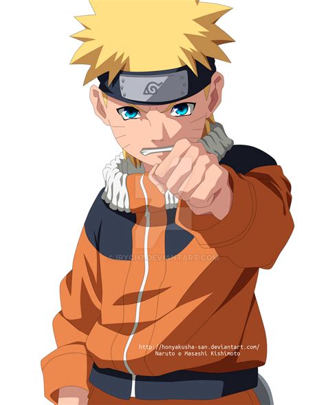 Naruto Uzumaki - render version by irych7 on DeviantArt
