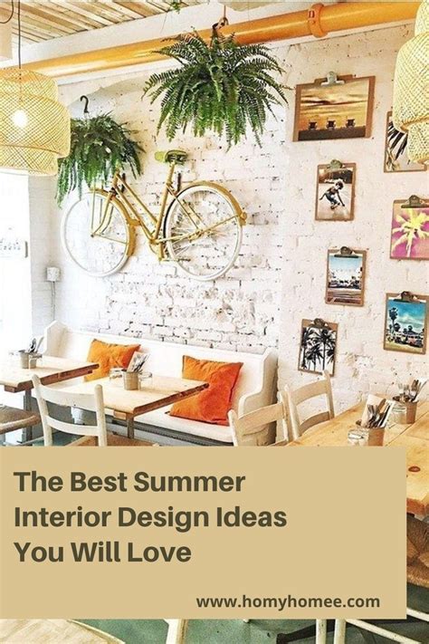 The Best Summer Interior Design Ideas You Will Love Homyhomee