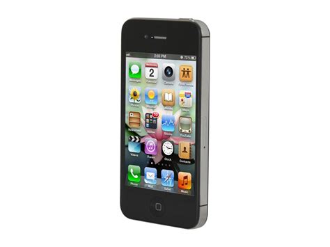 Apple Iphone 4s 16gb Black 3g Cell Phone W 8 Mp Camera A5 Processor