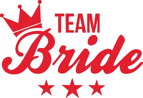 Logo TEAM BRIDE | Team bride, Team bride logo, Bride png image