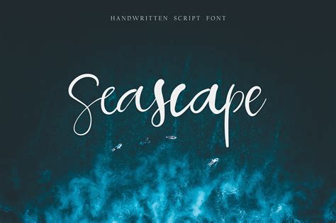 SEASCAPE SCRIPT - FREE HANDWRITTEN SCRIPT FONT on Behance