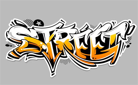 Street Graffiti Vector Lettering 334354 Vector Art At Vecteezy