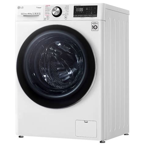 LG F4V910WTS 10.5kg Steam Washing Machine 1400rpm - WHITE - Appliance City