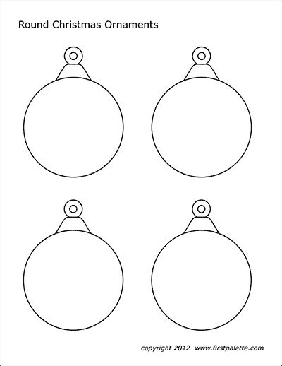 Maybe you would like to learn more about one of these? Christmas Tree Ornaments | Free Printable Templates ...