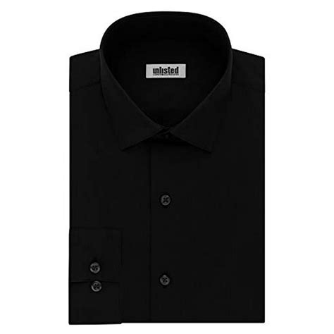 Kenneth Cole Kenneth Cole Unlisted Mens Dress Shirt Slim Fit Solid