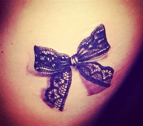 My Dream Detail Lace Bow Lace Bow Tattoos Lace Tattoo Neck Tattoo