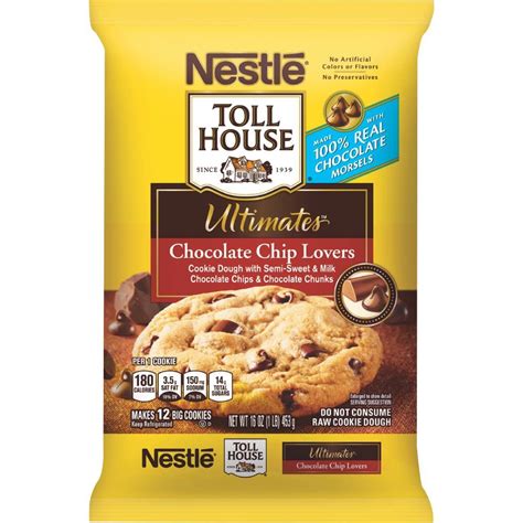 Nestlé Toll House Ultimates Chocolate Chip Lovers Cookie Dough 16