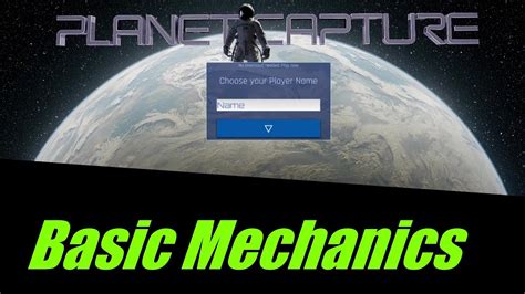 Planet Capture Io Basic Game Mechanics Youtube