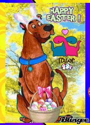 Scooby Doo Celebrating Easter Fotografía Blingee com