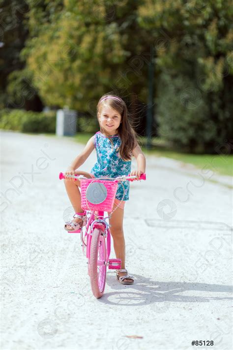 Young Girl Riding Telegraph