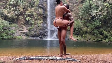 Outdoor Sex At The Waterfall Xxx Mobile Porno Videos And Movies