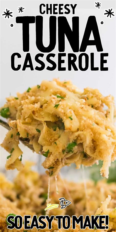 Creamy And Filling This Classic Tuna Casserole Is Filled With Tender