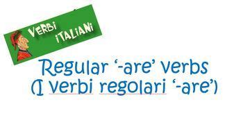Italian Regular Verbs Are Ere And Ire Present Tense Bundle