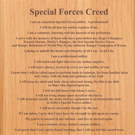 Army Drill Sergeant Creed Pe