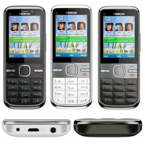 Refurbished Original Nokia C5 00 Unlocked 3g 5mp Camera Wcdma Mobile