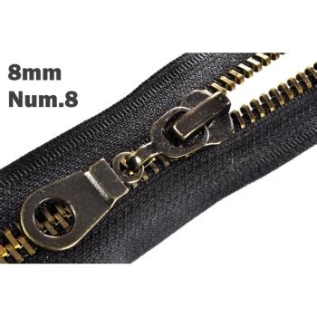 Weitere ideen zu reißverschluss zipper, reißverschluss. Zipper Accessoires - Zipper 8mm, Num.8: 1St Zipper für ...