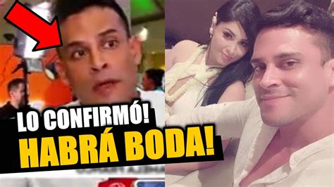 Christian Dominguez Por Fin ConfirmÓ Matrimonio Con Pamela Franco Youtube
