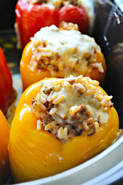 Slow Cooker Stuffed Pepper Soup Food Fanatic Hot Sex Picture
