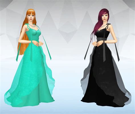 My Sims 4 Blog Princess Venus Dress And School Uniforms By Silvermoon