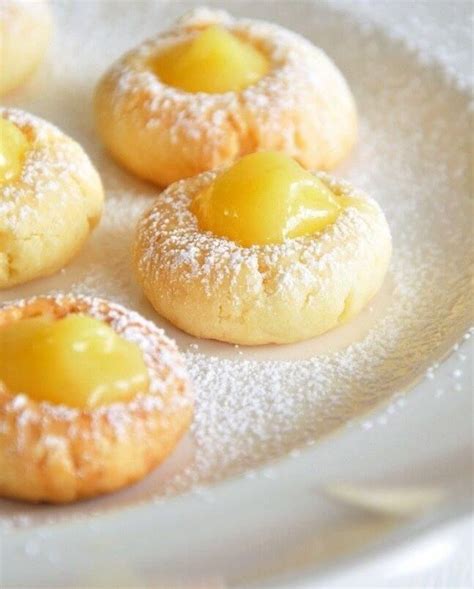 These Homemade Lemon Curd Thumbprint Cookies Are Pure