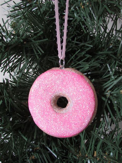 Donut Christmas Ornament Donut Ornament Doughnut Ornament | Etsy in 2021 | Unique christmas ...