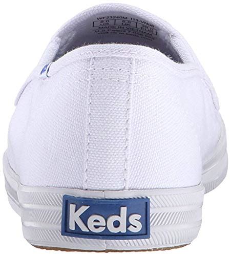 Keds Womens Champion Canvas Slip On Sneaker White 75 Narrow Pricepulse