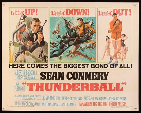 Thunderball Movie Poster 1965 Film Art Gallery