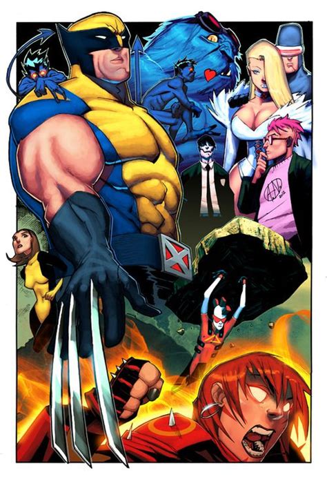 Wolverine And The X Men By Adrian Nelson Comic Books Art X Men