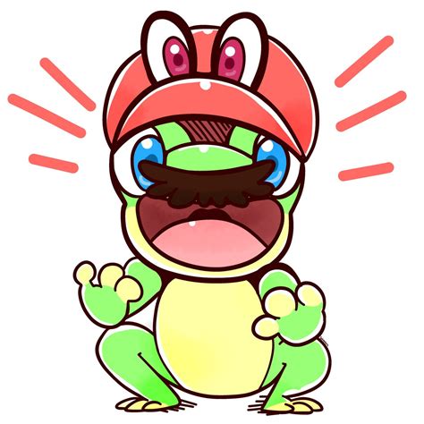 Frog Mario Super Mario Odyssey Know Your Meme