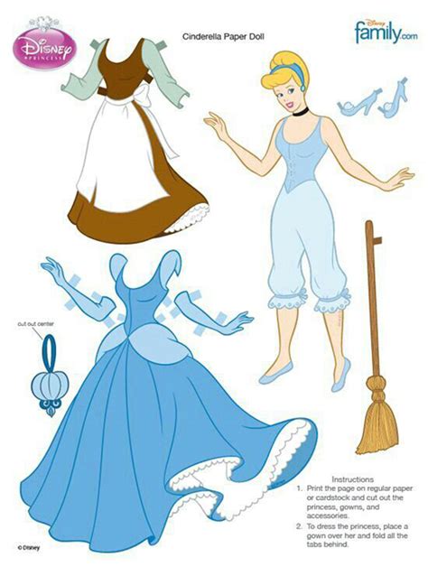 Printable Paper Dolls Disney Princess Discover The Beauty Of