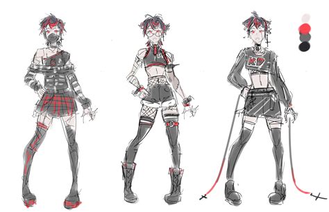 Rough KURO designs : r/VShojo