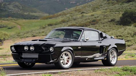 Shelby Gt500 Black Wallpapers Wallpaper Cave