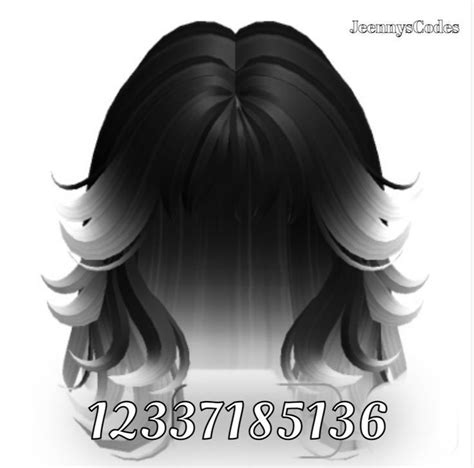 The Back Of A Womans Head With Long Black Hair