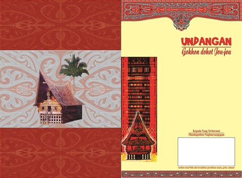 Undangan pernikahan adalah bagian penting dari sebuah pernikahan. PERCETAKAN POSNIROHA: Blangko Undangan Pernikahan Batak