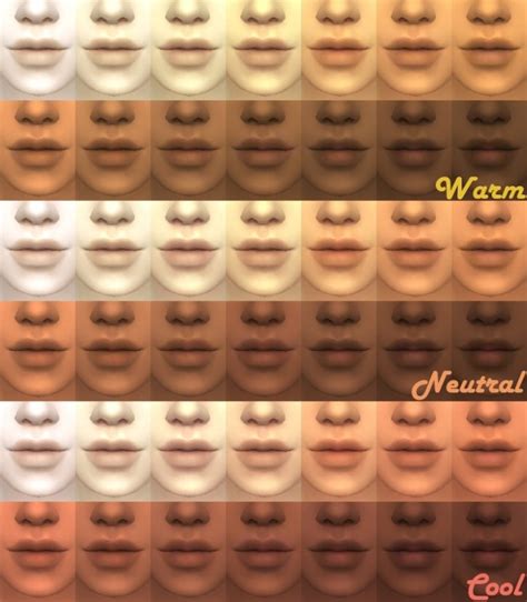 Maxis Match Skintones V2 By Kitty25939 At Mod The Sims Sims 4 Updates