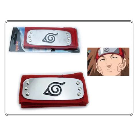 Naruto Headband Anime Cosplay Pu Cool Gaara Orochimaru Headwear Pain