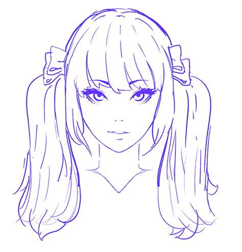 How To Shade Hair Anime Step By Step You Kind Of Know How The Shadows
