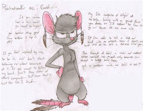 Ratatouille Oc Carol By Dragoncatgirl On Deviantart