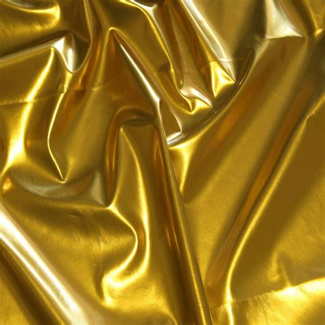 Spandex Metallic Gold Fabric 60 Wide Sold By The Etsy