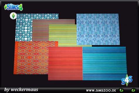Blackys Sims 4 Zoo Decoration Fun Carpets By Weckermaus • Sims 4 Downloads