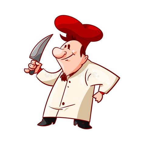 Cartoon Chef Cook Stock Vector Illustration Of Professional 81736500