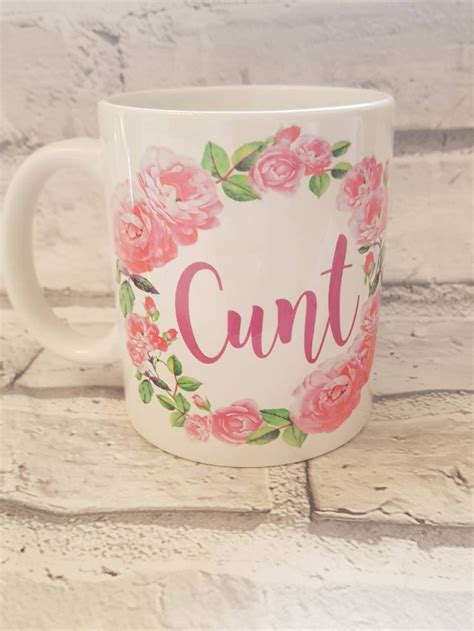 Adult Mug Cunt Mug Funny Mug Offensive T Adult T Etsy