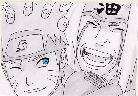 Jiraiya And Naruto Drawn By Minatouchiha4 On Deviantart
