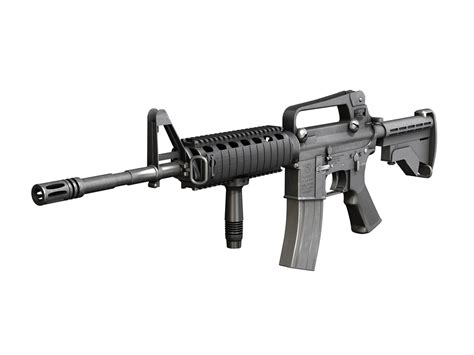 Colt M4a1 Carbine Ris Assault Rifle 3d Model In Assault Rifles 3dexport