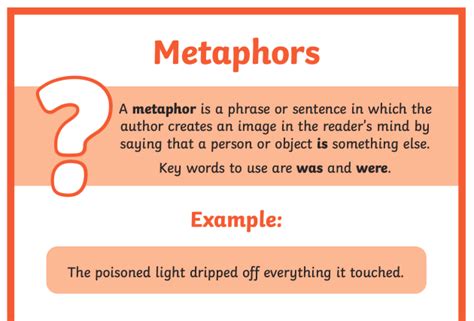 What Is A Metaphor Definition And Examples Twinkl Grammar